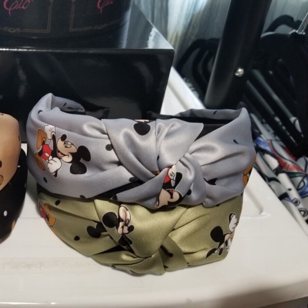 Mickey Mouse Silk Headbands - Picture 4 of 7